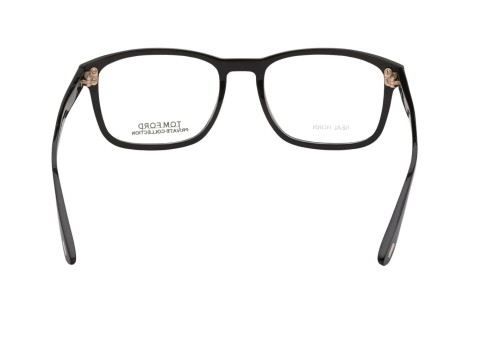 Tom Ford FT5718-Private Collection REAL HORN - 063 - 52 Cadres optiques Noir Angulaire