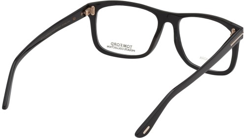 Tom Ford FT5719-Private Collection REAL HORN - 063 - 54 Cadres optiques Noir Angulaire