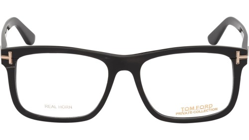 Tom Ford FT5719-Private Collection REAL HORN - 063 - 54 Cadres optiques Noir Angulaire