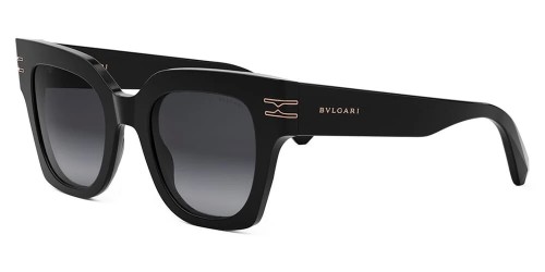 Bvlgari BV40013I B ZERO1 - 01B - 49 Lunettes de soleil Black Square