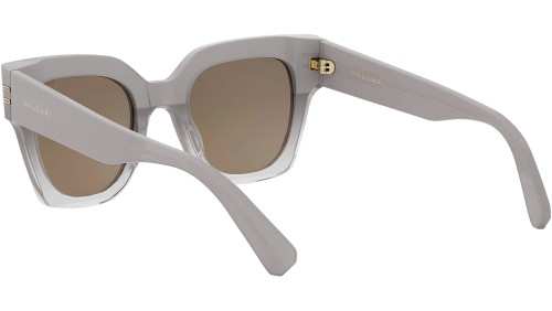 Bvlgari BV40013I B ZERO1 - 20E - 49 Lunettes de soleil Gris Angulaire