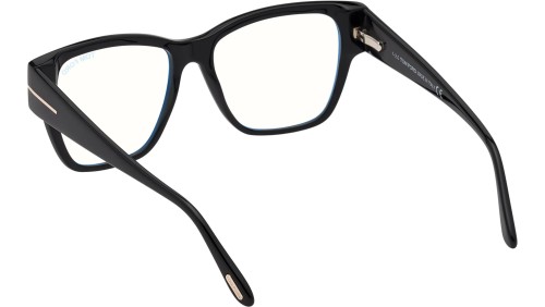 Tom Ford FT5745-B - 001 - 54 - AVEC DES VERRES À FILTRE ANTI LUMIÈRE BLEU-VIOLET Cadres optiques Black Square