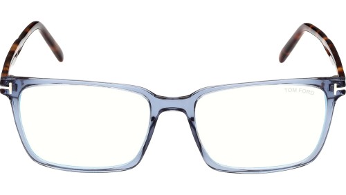 Tom Ford FT5802-B - 090 - 55 - AVEC DES VERRES À FILTRE ANTI LUMIÈRE BLEU-VIOLET Cadres optiques Square