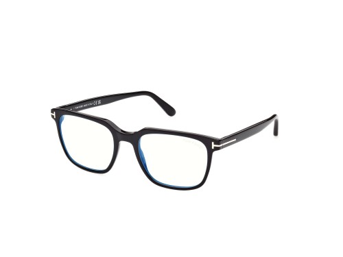 Tom Ford FT5818-B - 001 - 51 - AVEC DES VERRES À FILTRE ANTI LUMIÈRE BLEU-VIOLET Cadres optiques Square