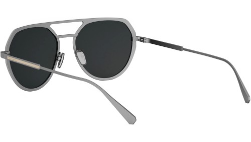 Bvlgari BV40019U OCTO - 17D - 56 Lunettes de soleil Argent Pilote (Aviateur)