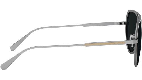 Bvlgari BV40019U OCTO - 17D - 56 Lunettes de soleil Argent Pilote (Aviateur)