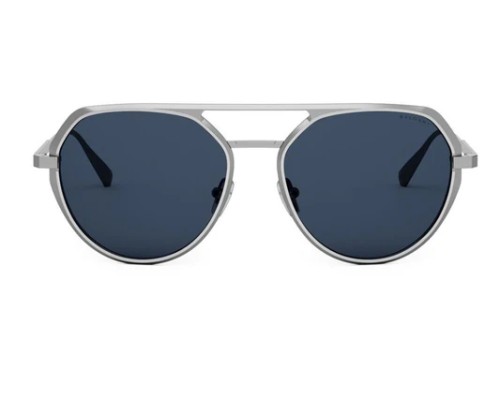 Bvlgari BV40019U OCTO - 17V - 56 Lunettes de soleil Argent Pilote (Aviateur)