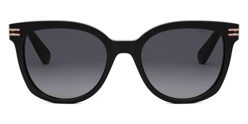 Bvlgari BV40027I B ZERO1 - 01B - 52 Lunettes de soleil Noir Coussin arrondi