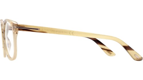 Tom Ford FT5849-Private Collection REAL HORN - 062 - 50 Cadres optiques Havane Angulaire