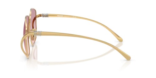 MIU MIU MU A57S - 5AK40S - 57 Lunettes de soleil Or Angulaire