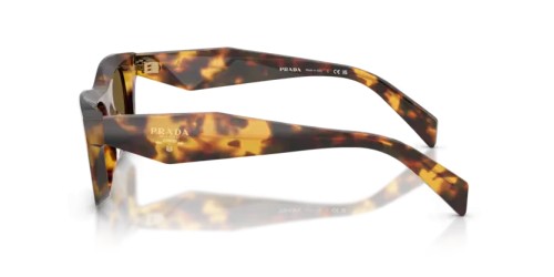 PRADA PR C06S - 14L09Z - 50 Lunettes de soleil Miel écaille Coussin