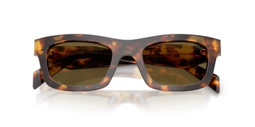 PRADA PR C06S - 14L09Z - 50 Lunettes de soleil Miel écaille Coussin