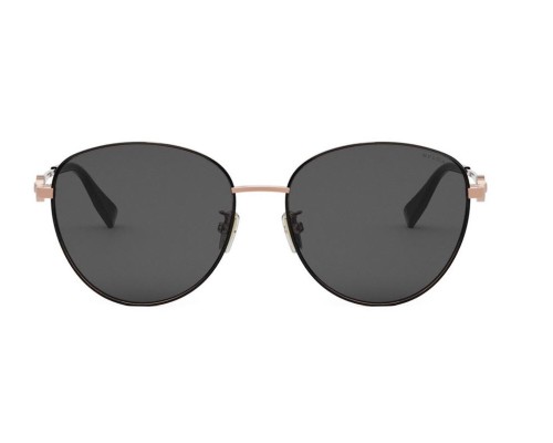 Bvlgari BV40036U - 28A - 56 Lunettes de soleil Noir, Or rose Coussin arrondi