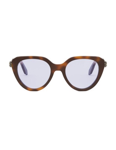 Bvlgari BV50003I - 053 - 51 Cadres optiques Havane Coussin arrondi