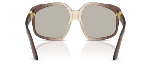MIU MIU MU A07S - 25G40U - 59 Lunettes de soleil Marron dégradé Irrégulier