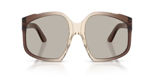 MIU MIU MU A07S - 25G40U - 59 Lunettes de soleil Marron dégradé Irrégulier