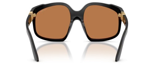MIU MIU MU A07S - 16K90Q - 59 Lunettes de soleil Noir Irrégulier