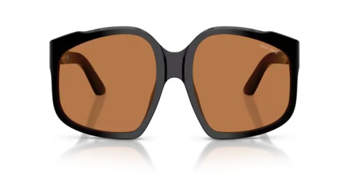 MIU MIU MU A07S - 16K90Q - 59 Lunettes de soleil Noir Irrégulier