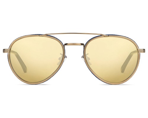 Jimmy Choo CAL/S - S3HT4 - 54 Lunettes de soleil Or Pilote (Aviateur)