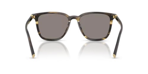 MIU MIU MU B03S - 25E80Q - 53 Lunettes de soleil Rayé loden Angulaire
