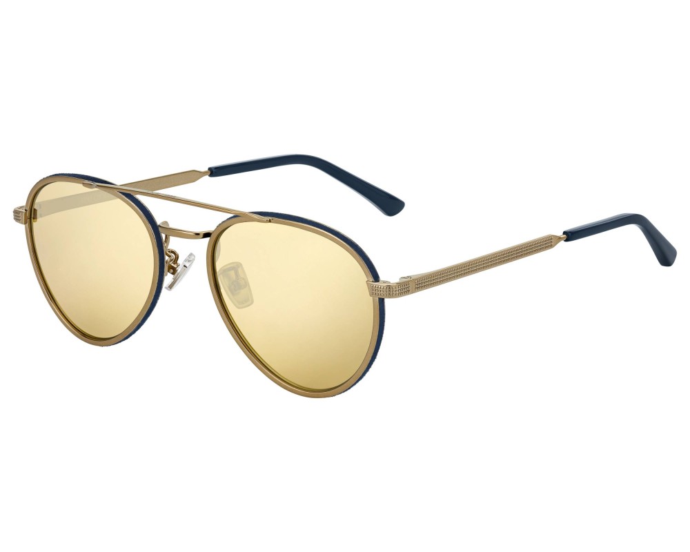 Jimmy Choo CAL/S - S3HT4 - 54 Lunettes de soleil Or Pilote (Aviateur)