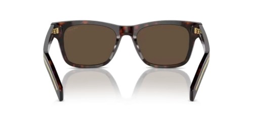 PRADA PR A17S - 17N70F - 54 Lunettes de soleil Radica écaille Rectangle