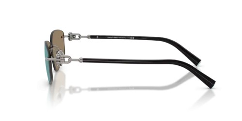 TIFFANY & CO. TF3114 - 600325 - 59 Lunettes de soleil Métal bleu-gris Irrégulier