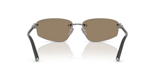 TIFFANY & CO. TF3114 - 600325 - 59 Lunettes de soleil Métal bleu-gris Irrégulier