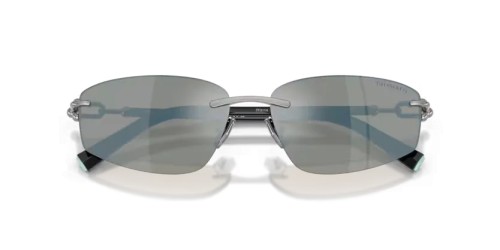 TIFFANY & CO. TF3114 - 600325 - 59 Lunettes de soleil Métal bleu-gris Irrégulier