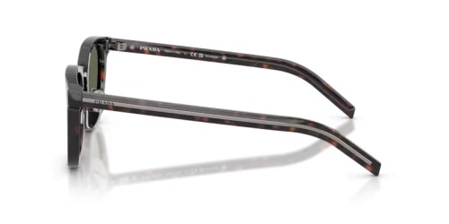 PRADA PR C01SD - 17N03R - 52 - AVEC DES VERRES POLARISÉS Lunettes de soleil Racine havane Œil de chat