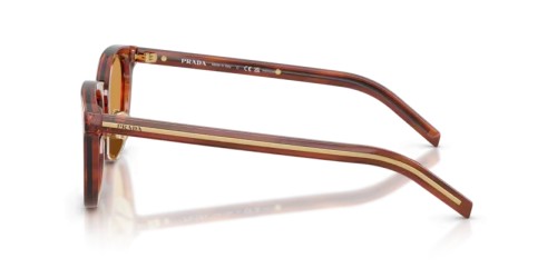 PRADA PR C01SD - 27F60F - 52 - AVEC DES VERRES PHOTOCHROMIQUES Lunettes de soleil Havane, Cognac Œil de chat