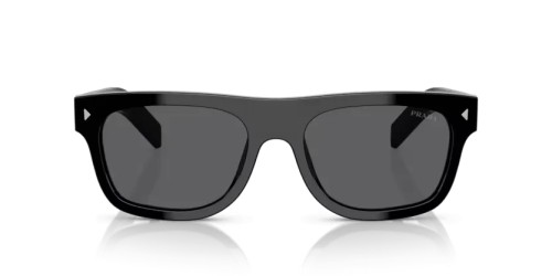 PRADA PR B12S - 16K731 - 55 Lunettes de soleil Noir Coussin