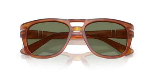 Persol PO3366S - 96/GJ - 58 - AVEC DES VERRES TRANSITIONS Lunettes de soleil Terre de Sienne Angulaire