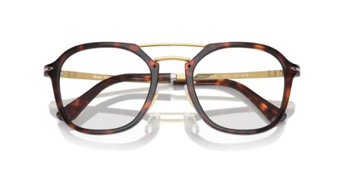 Persol PO3352S - 24/GG - 55 - AVEC DES VERRES TRANSITIONS Lunettes de soleil Havane Angulaire