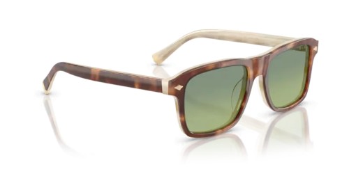 BRUNELLO CUCINELLI BC4014S - 10064M - 53 Lunettes de soleil Havane Rectangle