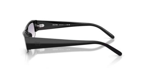 MIU MIU MU B07S - 16K04O - 51 Lunettes de soleil Noir Rectangle