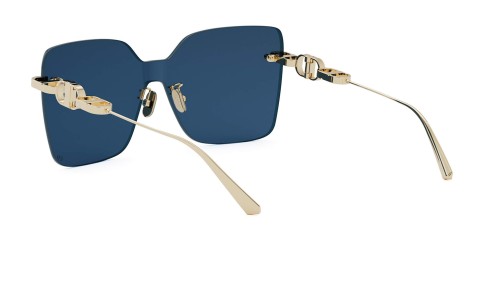 Dior CD CHAIN M1U - B0B0 D - 140 Lunettes de soleil Or Angulaire