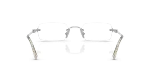 MIU MIU MU 50YV - 1BC1O1 - 52 Cadres optiques Argent Rectangle