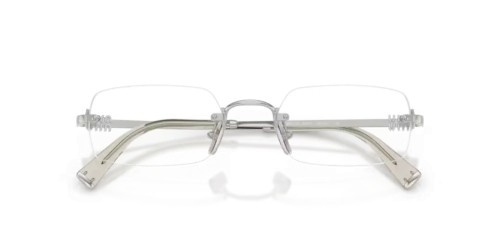 MIU MIU MU 50YV - 1BC1O1 - 52 Cadres optiques Argent Rectangle