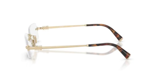 MIU MIU MU 50YV - ZVN1O1 - 52 Cadres optiques Or pâle Rectangle