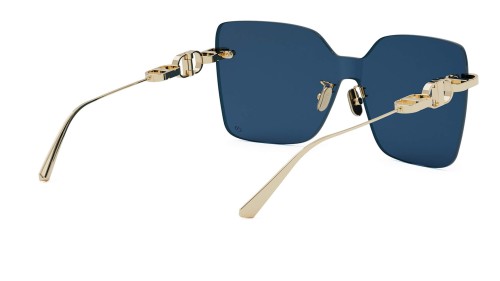 Dior CD CHAIN M1U - B0B0 D - 140 Lunettes de soleil Or Angulaire