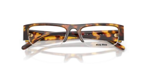 MIU MIU MU B07S - 14L08N - 51 - AVEC DES VERRES À FILTRE ANTI LUMIÈRE BLEU-VIOLET Lunettes de soleil Rectangle