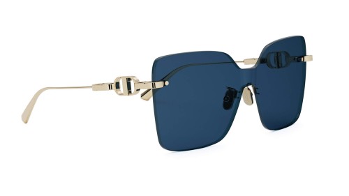 Dior CD CHAIN M1U - B0B0 D - 140 Lunettes de soleil Or Angulaire