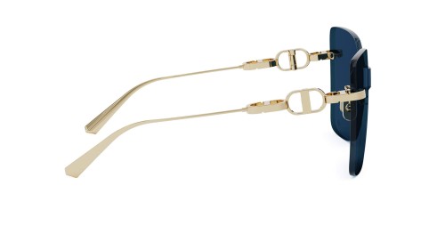 Dior CD CHAIN M1U - B0B0 D - 140 Lunettes de soleil Or Angulaire