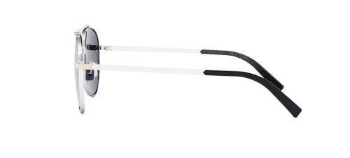 Dior CD DIAMOND A1U - F2A0 N - 59 Lunettes de soleil Argent, Or Pilote (Aviateur)