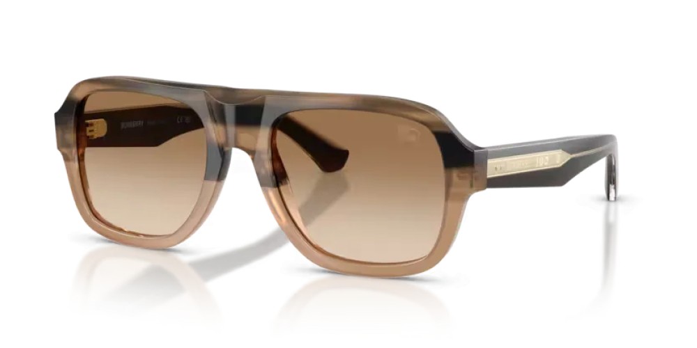 BURBERRY BE4478 - 420789 - 55 Lunettes de soleil Pilot (Aviator)