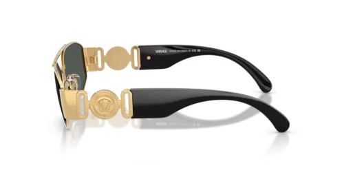 VERSACE VE2287 - 100287 - 58 Lunettes de soleil Or Irrégulier