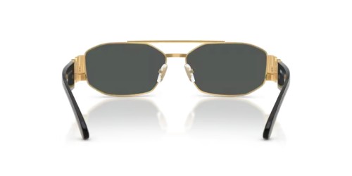 VERSACE VE2287 - 100287 - 58 Lunettes de soleil Or Irrégulier