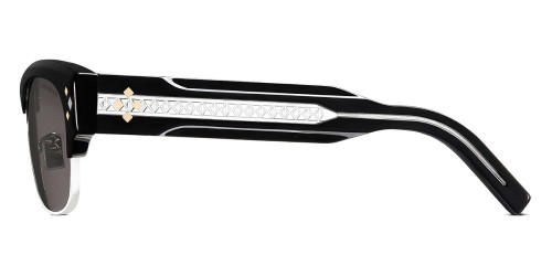 Dior CD DIAMOND C1U - 13A0 N - 55 Lunettes de soleil Browline (Eyebrow line)