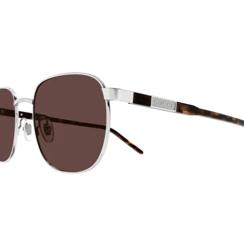 Gucci GG1799S - 002 - 54 Lunettes de soleil Argent Pantó / Arrondi